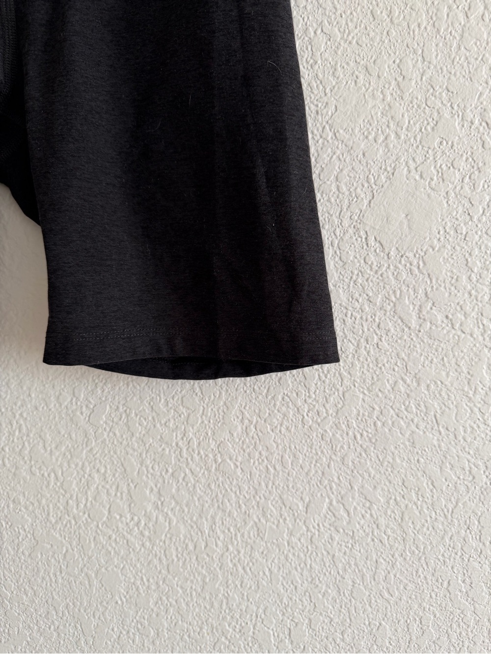 Beyond Yoga Keep Pace High-Rise Biker Shorts Space Dye heathered black Medium - Picture 3 of 5